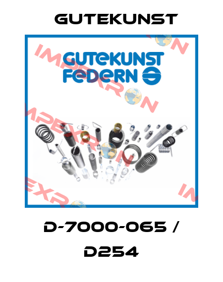 D-7000-065 / D254 Gutekunst