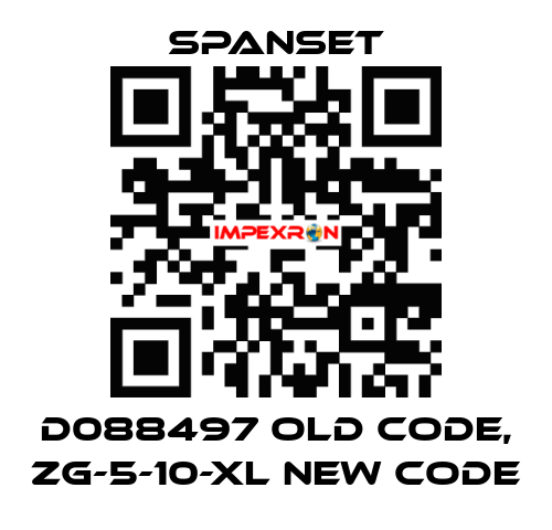 D088497 old code, ZG-5-10-XL new code SpanSet