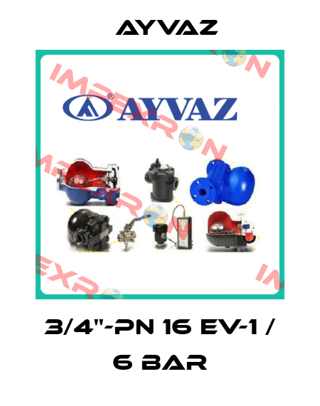 3/4''-PN 16 EV-1 / 6 bar Ayvaz