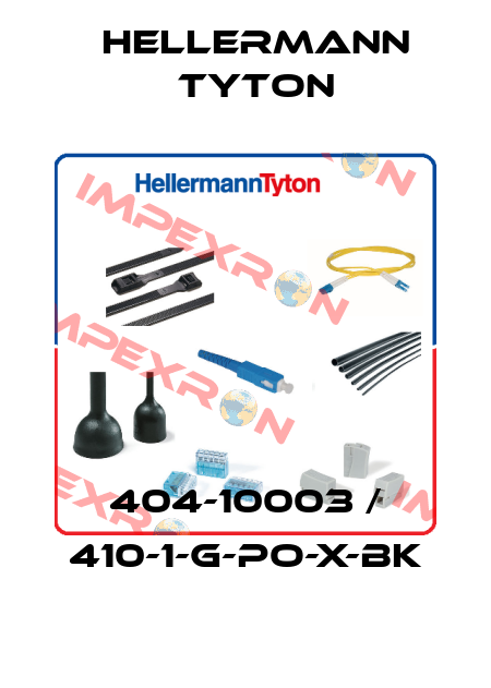404-10003 / 410-1-G-PO-X-BK Hellermann Tyton