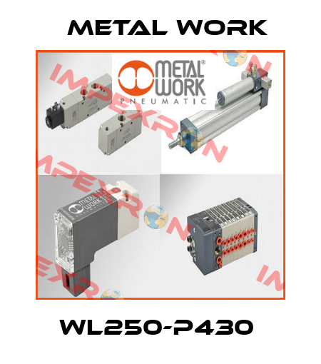WL250-P430  Metal Work