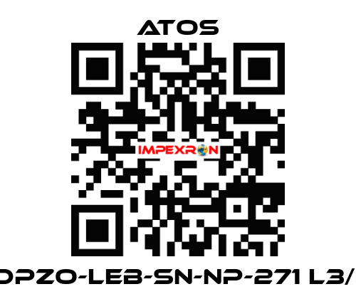 DPZO-LEB-SN-NP-271 L3/I Atos