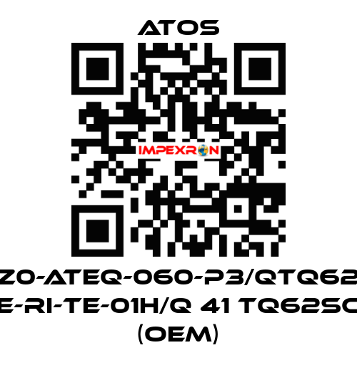 DHZ0-ATEQ-060-P3/QTQ62SC E-RI-TE-01H/Q 41 TQ62SC (OEM) Atos
