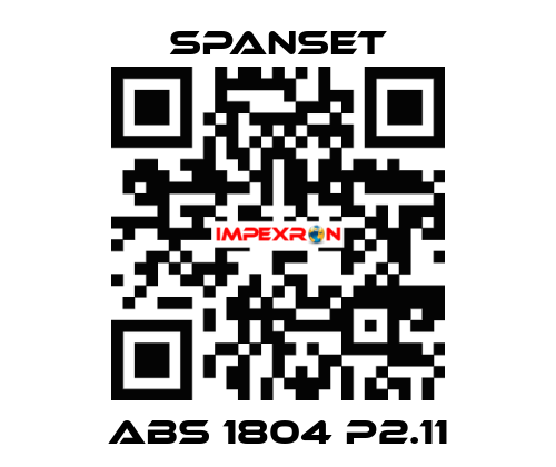 ABS 1804 P2.11 SpanSet