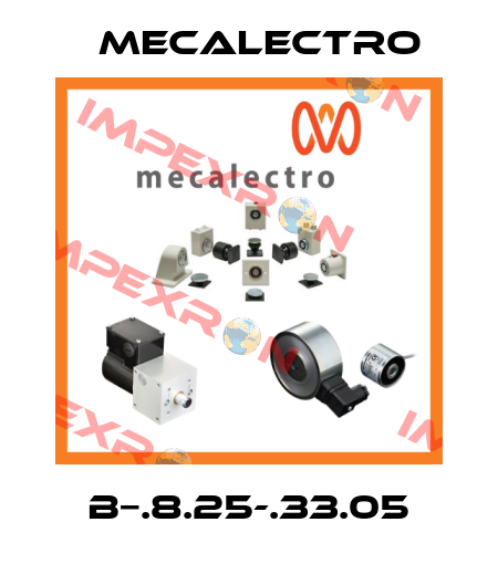 B−.8.25-.33.05 Mecalectro