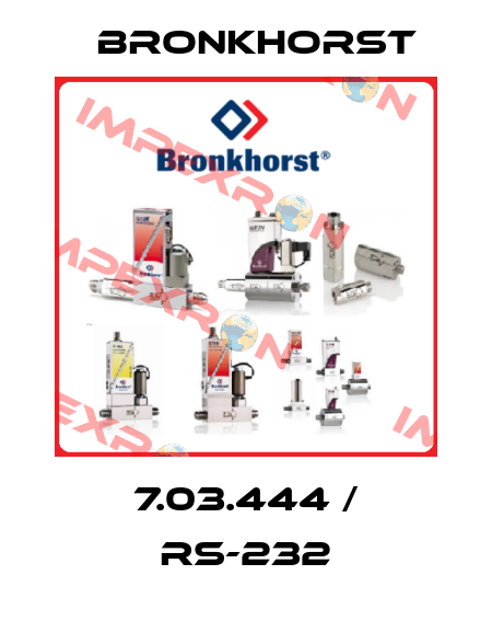 7.03.444 / RS-232 Bronkhorst