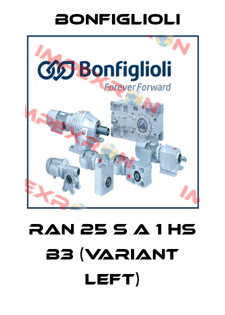 RAN 25 S A 1 HS B3 (variant left) Bonfiglioli