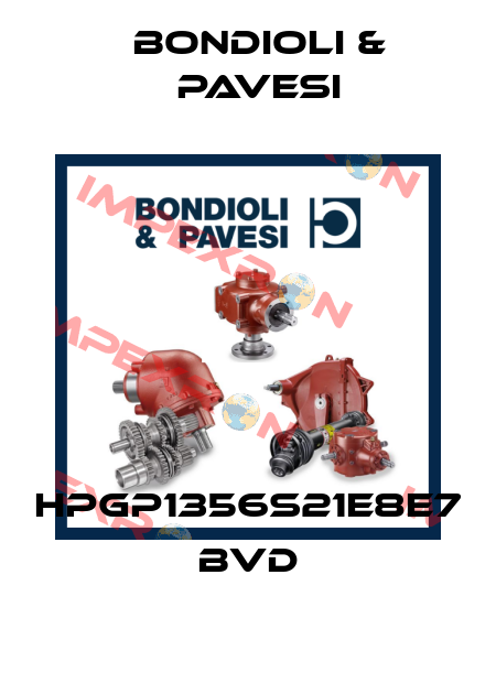 HPGP1356S21E8E7 BVD Bondioli & Pavesi
