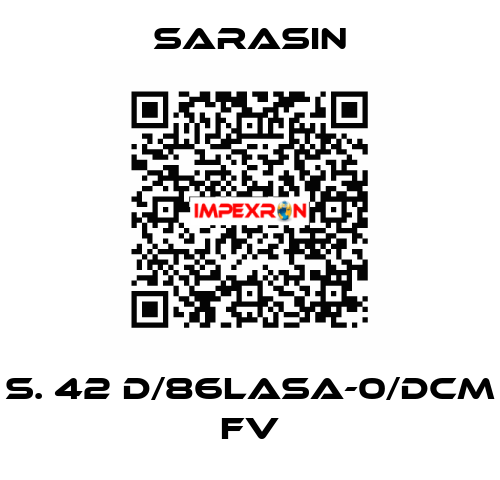 S. 42 d/86LASA-0/DCM FV Sarasin