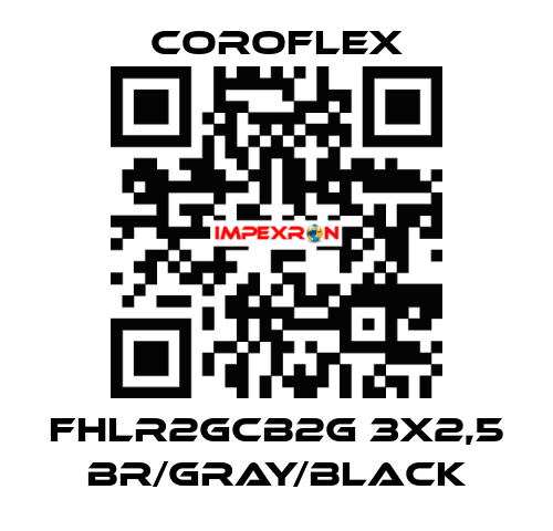 FHLR2GCB2G 3x2,5 Br/Gray/Black COROFLEX