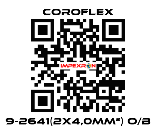 9-2641(2X4,0mm²) O/B COROFLEX