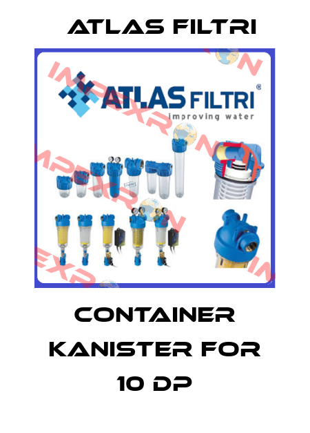 Container Kanister for 10 DP Atlas Filtri