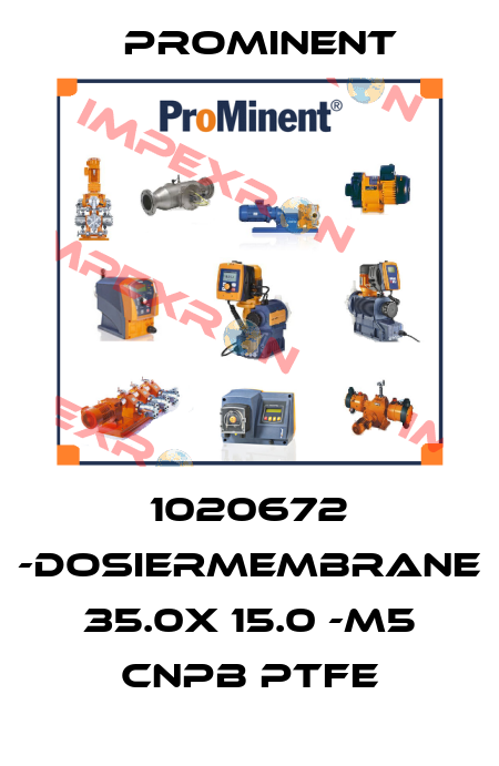 1020672 -Dosiermembrane 35.0x 15.0 -M5 CNPb PTFE ProMinent