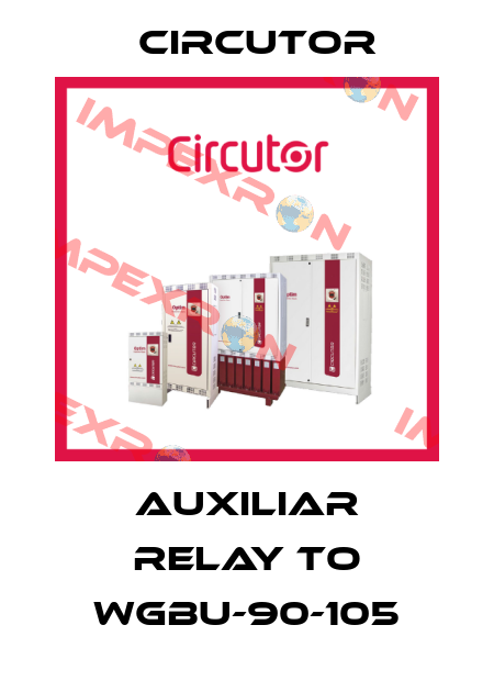 Auxiliar relay to WGBU-90-105 Circutor