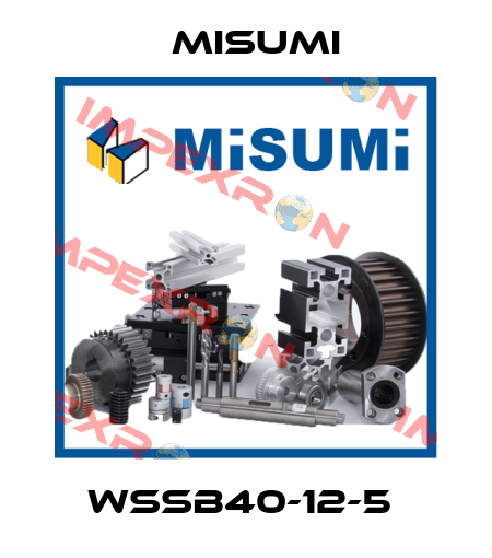 WSSB40-12-5  Misumi