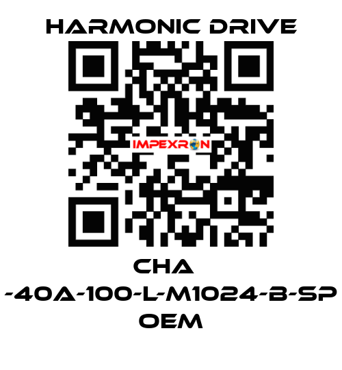 cha   -40a-100-l-m1024-b-sp OEM Harmonic Drive