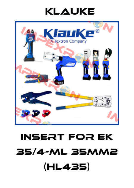 insert for EK 35/4-ML 35mm2 (HL435) Klauke