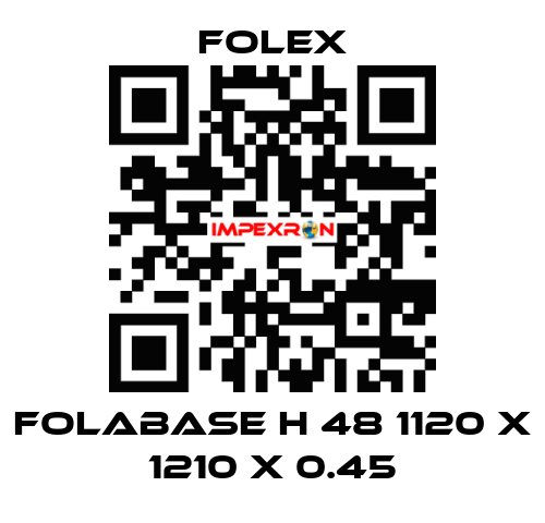 Folabase H 48 1120 x 1210 x 0.45 Folex