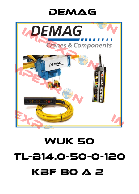 WUK 50 TL-B14.0-50-0-120 KBF 80 A 2  Demag