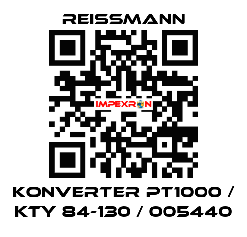 Konverter Pt1000 / KTY 84-130 / 005440 Reissmann