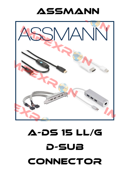A-DS 15 LL/G D-sub connector Assmann