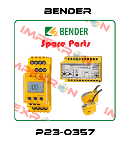 P23-0357 Bender