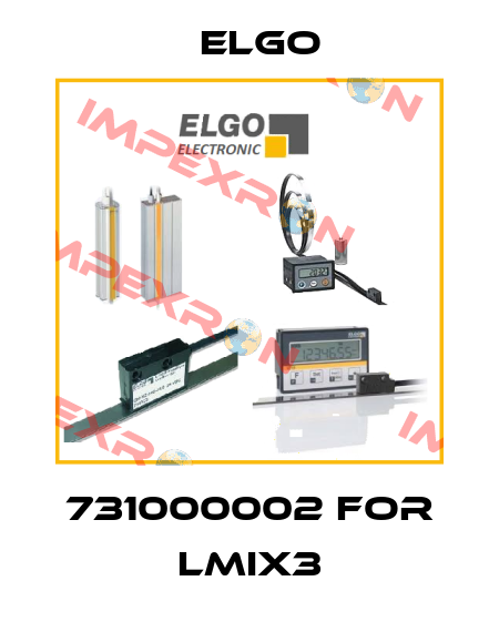 731000002 for LMIX3 Elgo