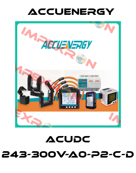 AcuDC 243-300V-A0-P2-C-D Accuenergy