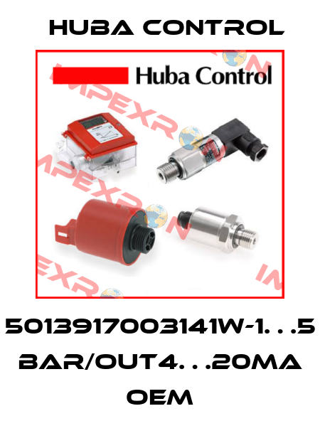 5013917003141W-1…5 bar/OUT4…20ma OEM Huba Control
