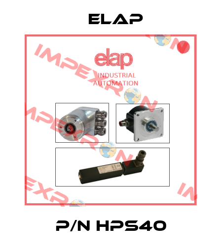 p/n HPS40 ELAP
