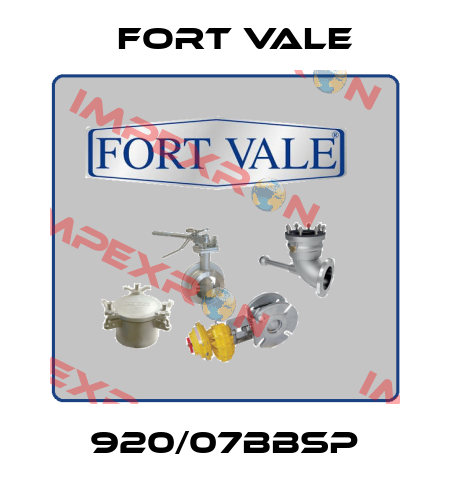 920/07BBSP Fort Vale