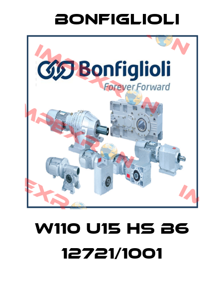 W110 U15 HS B6 12721/1001 Bonfiglioli