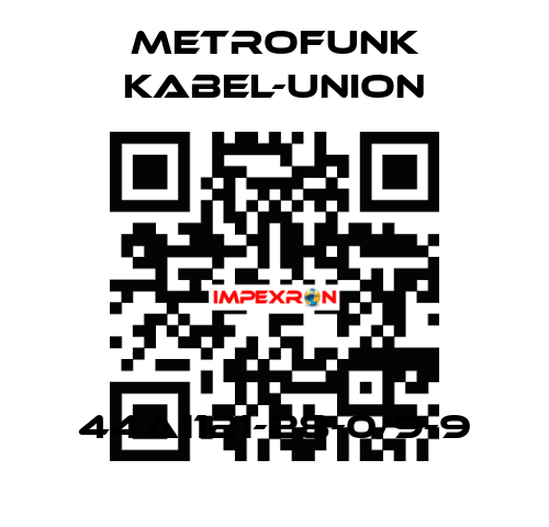 44A1121-28-0/9-9 METROFUNK KABEL-UNION