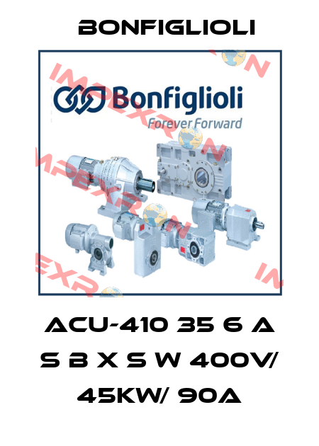 ACU-410 35 6 A S B X S W 400V/ 45kW/ 90A Bonfiglioli