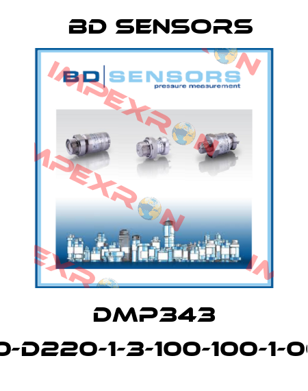 DMP343 100-d220-1-3-100-100-1-000 Bd Sensors