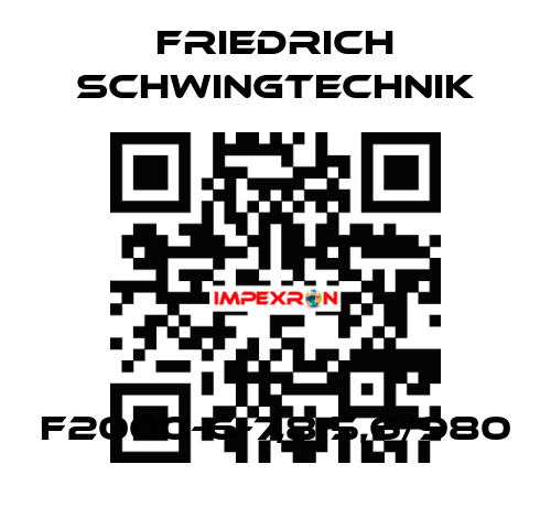 F2000-6-7,8 5,6/980 Friedrich Schwingtechnik