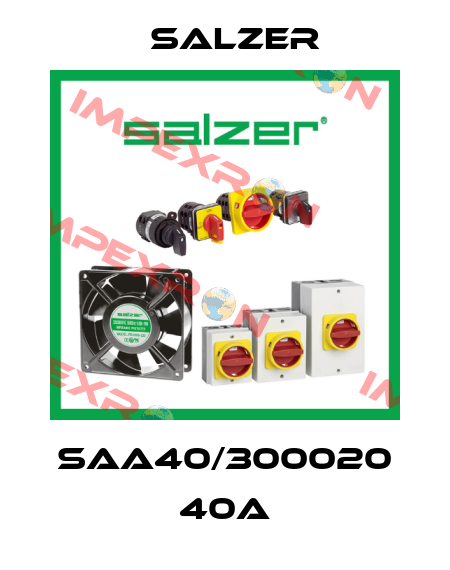 SAA40/300020 40A Salzer