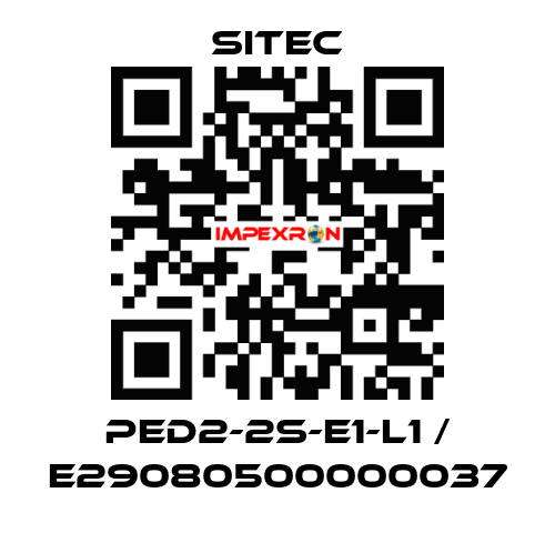 PED2-2S-E1-L1 / E29080500000037 SITEC