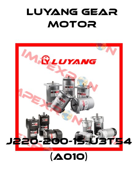J220-200-15-U3T54 (A010) Luyang Gear Motor