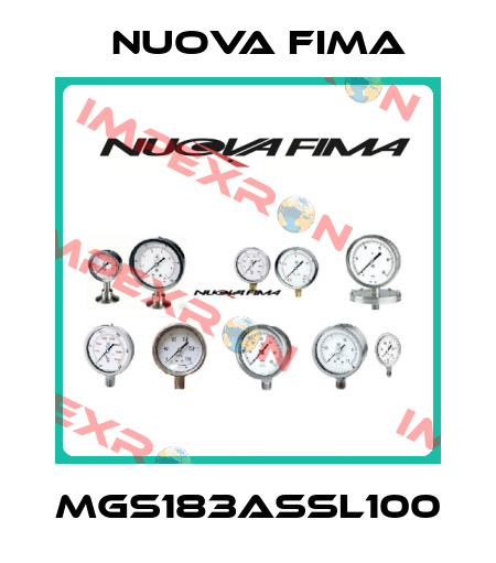 MGS183ASSL100 Nuova Fima