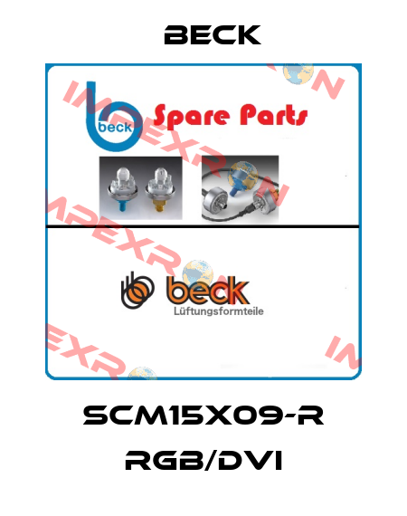 SCM15X09-R RGB/DVI Beck