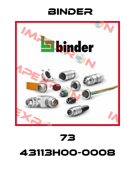 73 43113H00-0008 Binder