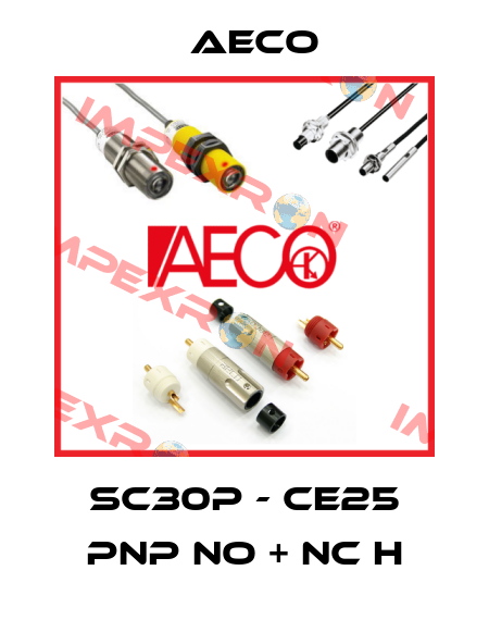 SC30P - CE25 PNP NO + NC H Aeco