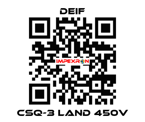 CSQ-3 Land 450V Deif