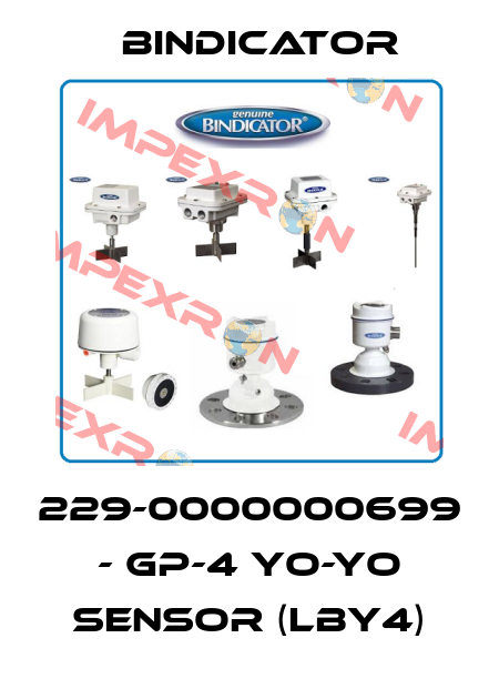 229-0000000699 - GP-4 YO-YO Sensor (LBY4) Bindicator