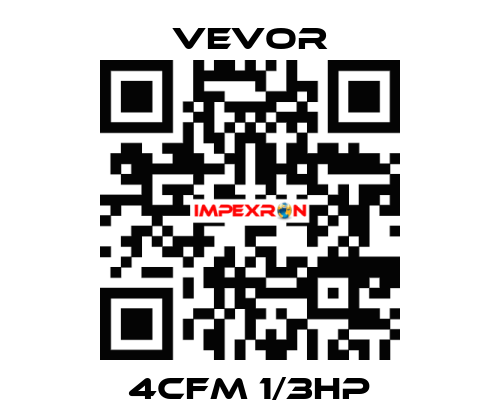 4CFM 1/3HP VEVOR
