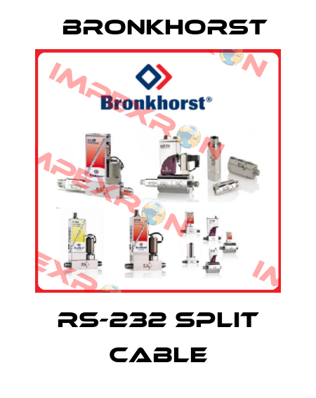 RS-232 split cable Bronkhorst