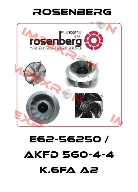 E62-56250 / AKFD 560-4-4 K.6FA A2 Rosenberg