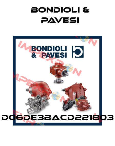 D06DE3BACD221803 Bondioli & Pavesi