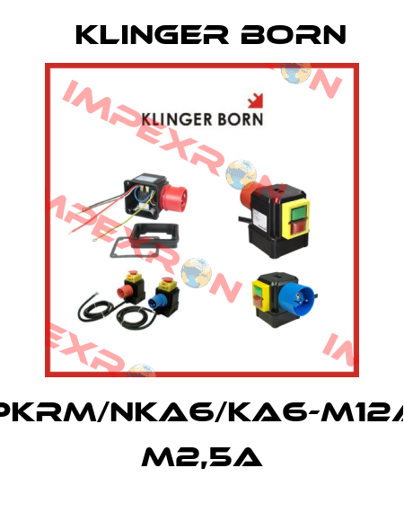 K4000/PKRM/NKA6/KA6-M12A/VKA6- M2,5A Klinger Born